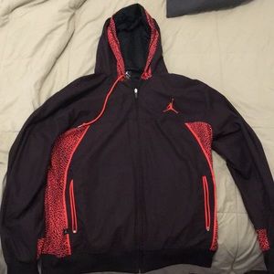 Jordan men’s XL full zip rainjacket